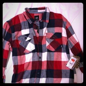 Vans boys flannel